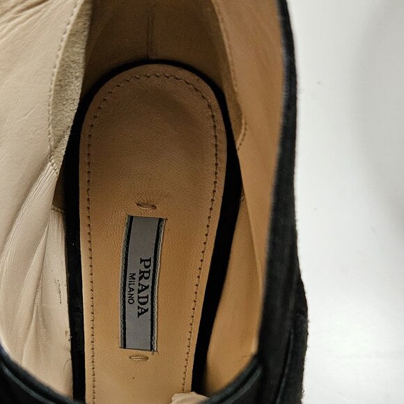 Prada black suede booties - Picture 9 of 9